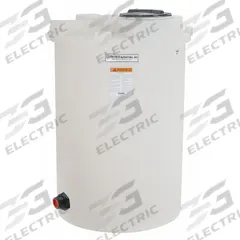 SNYDER INDUSTRIES Storage Tank: Single Wall, Vertical, 200 gal, Closed Top, 3/16 in Wall Thick, HDPE (MPN 5720100N97207). Key specifications — Construction Material: HDPE; Brand: SNYDER INDUSTRIES.