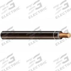 Building Wire: Copper, 12 AWG, 1 Conductors, Solid, Black, 1,000 ft Lg, THHN/THWN-2 (MPN WXP-6F-1201-02-1000). Key specifications — Voltage: 600 V; Brand: APPROVED VENDOR.