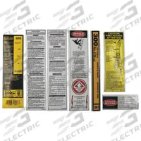 DEWALT Label Kit: For 20X983/20X984/20X985/20X986/20X987/20X988/20X989, Fits Louisville Ladder Brand (MPN PK-DXL2010-XX). Key specifications — For Use With Grainger Item Number: 20X989; For Use With Mfr. Model Number: DXL2010-08; Fits Brand: Louisville Ladder; Product Type: Label Kit; Brand: DEWALT.