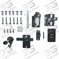 ASI GLOBAL Door Hardware Kit: Zinc, Chrome-Plated (MPN 40-8513513). Key specifications — Hardware Pieces Included: Coat Hook; Compatible Partition Material: Baked Enamel Steel; Finish: Chrome-Plated; Component Type: Privacy Door Hardware Kit; Brand: ASI GLOBAL PARTITIONS.