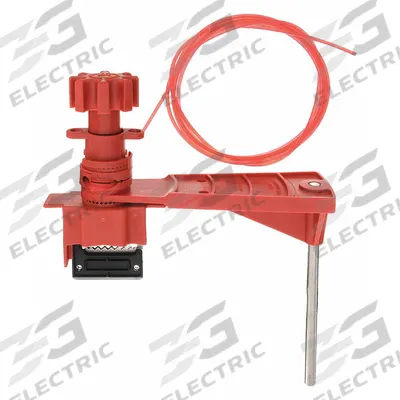 BRADY Universal Valve Lockout: 6.05 in Blocking Arm Ht, 8 ft Cable Lg, Nylon - Universal Valve Lockouts