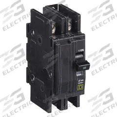 SQUARE D Miniature Circuit Breaker: 30 A, 120/240V AC, Single Phase, 22kA at 120/240V AC, 2 Poles (MPN QOU230VH). Key specifications — Phase: Single; Amps: 30 A; AC Voltage Rating: 120/240V AC; Max. AIR Rating: 22kA at 120/240V AC; For Use With: Heating; Brand: SQUARE D.