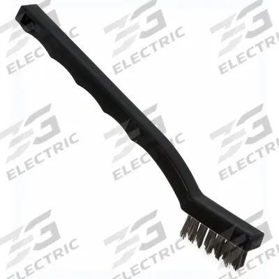 CARLISLE Utility Brush: 7 in Overall Lg, Stainless Steel Bristles, 1/2 in Bristle Lg - Furnishings, Appliances and Hospitality