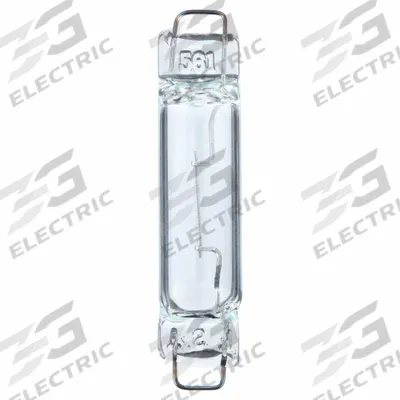 APPROVED VENDOR Incandescent Bulb: Incandescent, Rigid Loop, T3, 561, 12.8V AC, 12.416 W Watt - Rigid Loop Base Miniature Lamps