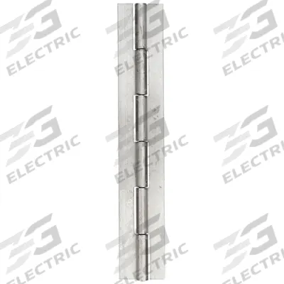 APPROVED VENDOR Piano Hinge: Stainless Steel, 36 in Leaf Ht - Full Surface-Mount Piano Hinges