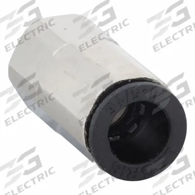 LEGRIS Push-Fit Adapter Fitting: 8 mm OD x 1/8 in Pipe Size, Push-to-Connect x FBSPP - Nylon & Nickel-Plated Brass Tube Fittings