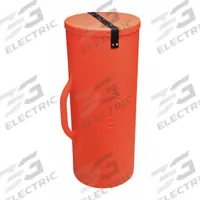 ALLEGRO Duct Carrier: 3 ft Lg, Orange, Polyethylene (MPN 9550-55). Key specifications — attr660960: Polyethylene; attr660954: Orange; attr660953: Storage Duct Canister; attr660955: 12 in (34.4 cm) Ducting; attr660957: Molded Handle; attr798264: No; attr565188: ALLEGRO.
