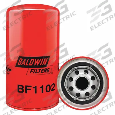 BALDWIN FILTERS Fuel Filter: Spin-On, 3 11/16 in Outside Dia, M24-1.50 Thread Size - Spin-On Fuel Filters