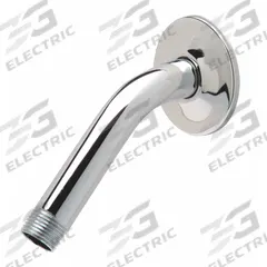 ZURN Shower Arm: Compatible Product Type Wall-Mounted Showerheads, Brass, NPT Connection (MPN Z7000-A1). Key specifications — Finish: Nickel Chrome Plated; Material: Brass; Brand: ZURN; Product Type: Shower Arm; Connection Type: NPT.
