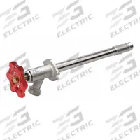 APPROVED VENDOR Sillcock: Handwheel, Brass, Chrome, Aluminum, 1/2 in Inlet Connection Size, NPT (MPN 104-403NL). Key specifications — Brand: APPROVED VENDOR; Design: Standard; Body Material: Brass; Handle Material: Aluminum; Color/Finish: Chrome; Handle Type: Handwheel; Inlet Connection Type: NPT; Product Type: Sillcock.
