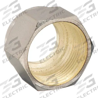 PARKER Compression Fitting Nut: 5/8 in OD Fitting Size, Compression - Double-Ferrule Stainless Steel Fittings