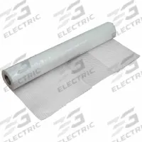AMERICOVER Plastic Sheeting Roll: Heavy Duty, 6 mil Thick, 12 ft Wd, 100 ft Lg, Clear, Polyethylene (MPN DS212). Key specifications — Color: Clear; Material: Polyethylene; Standards: ASTM E96; Brand: AMERICOVER; Fire-Resistant: No.