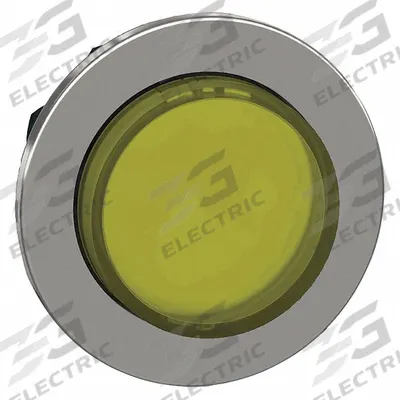 SCHNEIDER Extended Push Button: 30 mm Mounting Size, Metallic - Illuminated Extended-Length Push-Button Operators