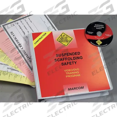 MARCOM Training Kit: Suspended Scaffolding Safety - Supported Scaffolding Safety Training