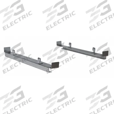 EAGLE GROUP Under Shelf Tote Glide: 24 in x 24 in, Stainless Steel - Hanging Bin Brackets for Wire Shelving