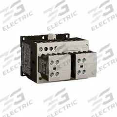 EATON IEC Magnetic Contactor: Reversing, 3 Poles, 3NO Contacts, 18 A, 480V AC Coil (MPN XTCR018C21C). Key specifications — Brand: EATON; Integrated Surge Suppression: Yes.