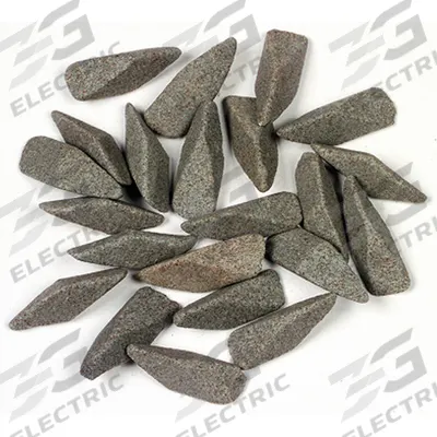 RAYTECH Finishing Media: Ceramic, Polyhedron - Ceramic Finishing Media