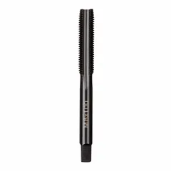 MILWAUKEE Straight Flute Tap: M8x1 Metric, 2B, 4 Flute, Plug Chamfer, Black Oxide Carbon Steel (MPN 49-57-5145)