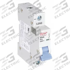 DAYTON IEC Supplementary Protector: 1 A Amps, 220V DC, 10kA at 220V DC, Screw Clamp, NDB2Z-63 B1/1 (MPN 5ZVG6). Key specifications — Brand: DAYTON; Terminal Connection: Screw Clamp; DC Voltage Rating: 220V DC; Max. AIR Rating: 10kA at 220V DC; Series: NDB2Z-63 B1/1; AC Voltage Rating: Not Rated; Curve Type: B.
