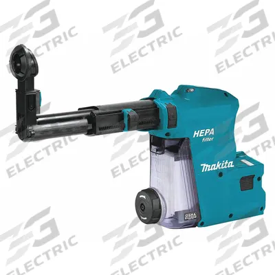 MAKITA On-Tool Dust Extractor: On-Tool, Self-Contained, 1 1/8 in Max. Dia, XRH08/XRH10 - On-Tool Self-Contained Attachments