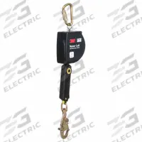 DBI-SALA Self Retracting Lifeline: Steel Carabiner Anchor, Harness Steel Snap Hook, 20 ft Line (MPN 3100261). Key specifications — Brand: DBI-SALA; ANSI SRL Class (2021): Class 1; ANSI SRL Type: SRL; RFID Equipped: Yes; Lifeline Material: Polyester; Series: NANO-LOK(R); Anchorage End Connection Type: Carabiner; Anchoring Location: Overhead Only.
