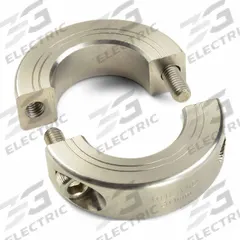RULAND MANUFACTURING Balanced Shaft Collar: 2-Piece, Metric, Round, Clamp-On, 14 mm Bore Dia, 303 (MPN MSPB-14-SS). Key specifications — attr671628: RULAND MANUFACTURING.