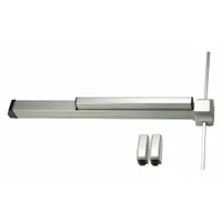 VON DUPRIN Surface Vertical Rod: 4 ft Max Door Wd, Aluminum (MPN 2227EO-F-4-SP28). Key specifications — attr1011860: Exit Device; attr1011837: VON DUPRIN; attr1011847: Surface Vertical Rod; attr1024139: Touchbar; attr1011835: Yes.