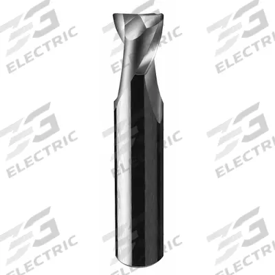 ONSRUD Solid Router Bit: Spiral Upcut, 2 Flute, 1/2" Cut Dia - Bottom-Surfacing Spiral-Flute Router Bits for Plastics & Aluminum