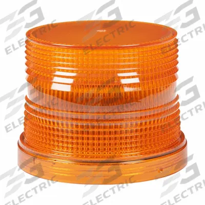 GROTE Replacement Lens: Round, Beacon Light, 3 in Ht - Vehicle Lighting - Round Replacement Lenses