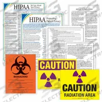 COMPLYRIGHT Labor Law Poster: LA, English, Plastic, 36 3/8 in x 25 3/8 in, Healthcare Labor Law (MPN EHLAU). Key specifications — State/Province: LA; Language: English.