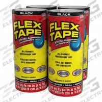 Roof Repair Tapes, Tools & Supplies: 8 in W, 5 ft L, 39 mil Thick, Black, Rubber (MPN TFSBLKR0805). Key specifications — UV Protected Material: Yes; Color: Black; Brand: FLEX SEAL; Compatible Surface Material: EPDM Roofs; Material: Rubber.