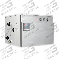 RHEEM-RUUD Electric Water Heater: 240V, 10 gal, 18,000 W, Three Phase, 23 in Ht, 186 gph @ 40°F (MPN E10-18-G). Key specifications — Phase: Three; Brand: RHEEM-RUUD.