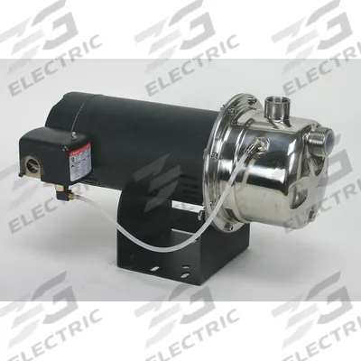 Dayton Shallow Well Jet Pump: 1 1/2 hp HP, Single Phase, 115/230V AC, Ejector Included - Shallow-Well Jet Pumps