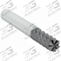 WIDIA HANITA Square End Mill: Carbide, AlTiN Coated, 4 Flute, 1/4" Mill Dia, 1-1/4" LOC, 3-1/4" OAL (MPN 4V1507002ST)