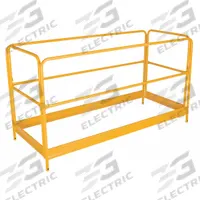 METALTECH Guard Rail: Guardrail, Steel, Guardrail & Toe Board Kits (MPN I-CISGRJP). Key specifications — Compatible with Grainger Part Number: 38HT57; Color: Yellow; Compatible with Manufacturer Model Number: I-CISCAS; Included Components: (2) Guardrails with Gates; Material: Steel; Product Type: Guardrail; Series: Jobesite Series; Brand: METALTECH.