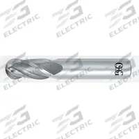 OSG Ball End Mill: Carbide, TiAlN Coated, 4 Flute, 14 mm Mill Dia, 30 mm LOC, 89 mm OAL (MPN 404-5512-BN11)