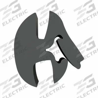 FAIRCHILD Locking Gasket: Two-Piece Key-Locking Locking, 25 ft Overall Lg - Rubber Locking Gaskets