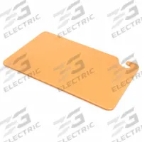 SAN JAMAR Cutting Board: 18 in Overall Lg, 12 in Overall Wd, Brown, Co-Polymer, NSF Certified (MPN CB121812BR). Key specifications — Color: Brown; Brand: SAN JAMAR; Material: Co-Polymer; NSF Certified: Yes.