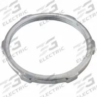 LockNut for Threaded RMC/IMC: 4 in Trade Size, Steel, Zinc Plated, IMC/RMC (MPN 1016). Key specifications — For Conduit Type: IMC; Insulated: No; Brand: RACO.