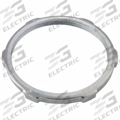 RACO LockNut for Threaded RMC/IMC: 4 in Trade Size, Steel, Zinc Plated - Locknuts for Threaded Conduit (RMC/IMC)
