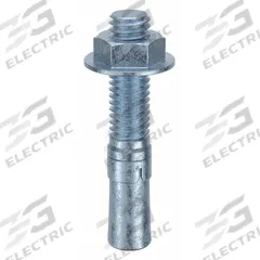 MKT FASTENING Wedge Anchor: 2 1/4 in Overall Lg, 3/8 in Dia, 3/8"-16 Thread Size, Steel, 50 PK (MPN 2538214). Key specifications — Brand: MKT FASTENING; Anchor Type: Wedge; Finish Type: Zinc Yellow.