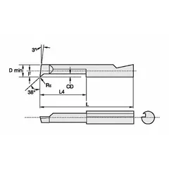 WIDIA Parting and Grooving Insert (MPN 2836511)