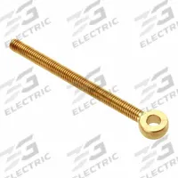 AMPG Fixed Rod End: Brass, Plain, 5 in Hole Center-to-End Lg, Right Hand, 3/8"-16 Thread Size (MPN ZEB108-BR). Key specifications — attr952243: AMPG.