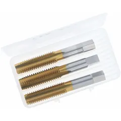 CLEVELAND Tap Kit: 7/8"-14 UNF, H4 / 3B, 4 Flute, TiN Coated High Speed Steel (MPN C84259). Key specifications — attr1300563: Bottoming Chamfers.