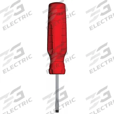 PROTO Screwdrivers: 1/8 in Tip Size, Std Lg, 5 1/4 in Overall Lg, 2 in Shank Lg - General Purpose Slotted Screwdrivers