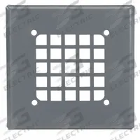 FEDERAL SIGNAL Flush Grille Cover: 350 Horn, Steel, Gray, FG. Key specifications — Brand: FEDERAL SIGNAL; Product Type: Grille; Manufacturer Part Number: FG; Color: Gray; For Use With: 350 Horn; Material: Steel; Includes: Mounting Hardware.