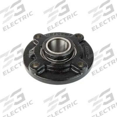 TIMKEN Flange Mount Bearing: Radial Ball, 1 1/4 in Bore, Cast Iron, Concentric Collar - General Purpose Flange-Mount Ball Bearings