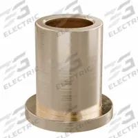 Flanged Sleeve Bearing: Bronze, SAE 841, 12 mm Bore, 17 mm OD, 25 mm Lg, -35°F to 300°F, 10 PK (MPN FFM1217-25B). Key specifications — System of Measurement: Metric; Material Grade: SAE 841; Flange Type: Flanged; Brand: OILITE.