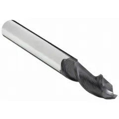 OSG Ball End Mill: Carbide, TiAlN Coated, 2 Flute, 1/4" Mill Dia, 3/4" LOC, 2-1/2" OAL (MPN HP421-2500-BN)