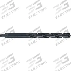 CHICAGO-LATROBE Taper Length Drill Bit: 29/64", 118° Point, Black Oxide HSS, Tang Shank (MPN 49529). Key specifications — attr1233898: 0.4531.